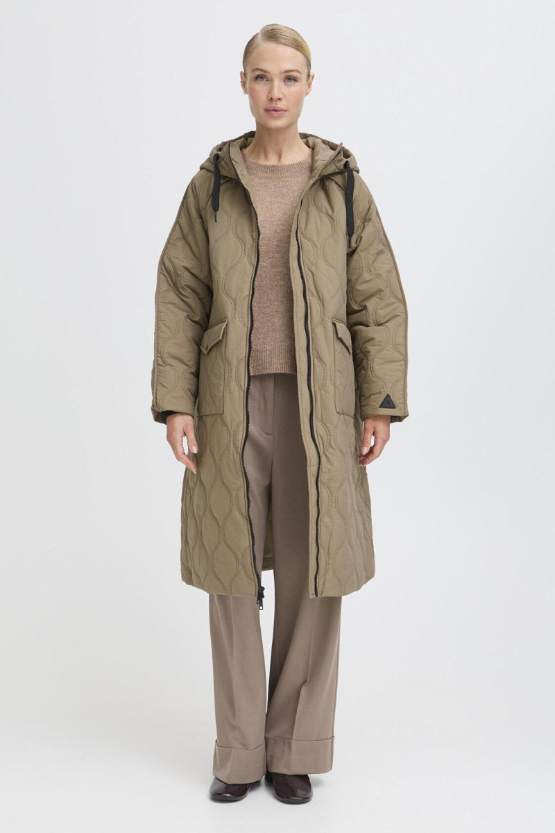 Bocci coat, walnut