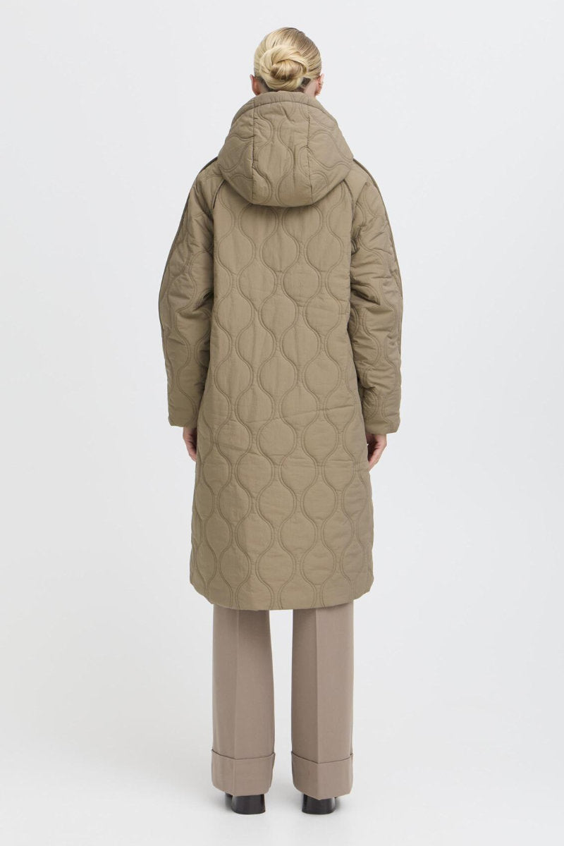 Bocci coat, walnut