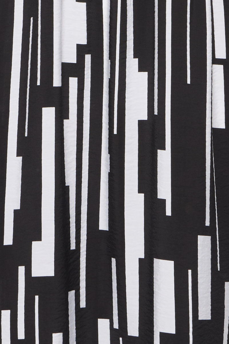 Hailey dress, black white