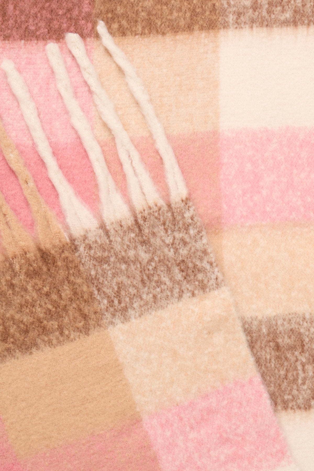 Watti scarf, old rose