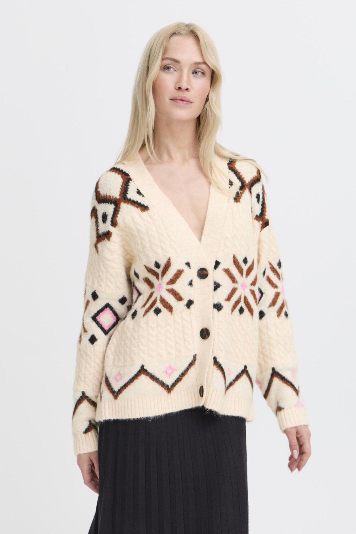 Melpa cardigan, birch