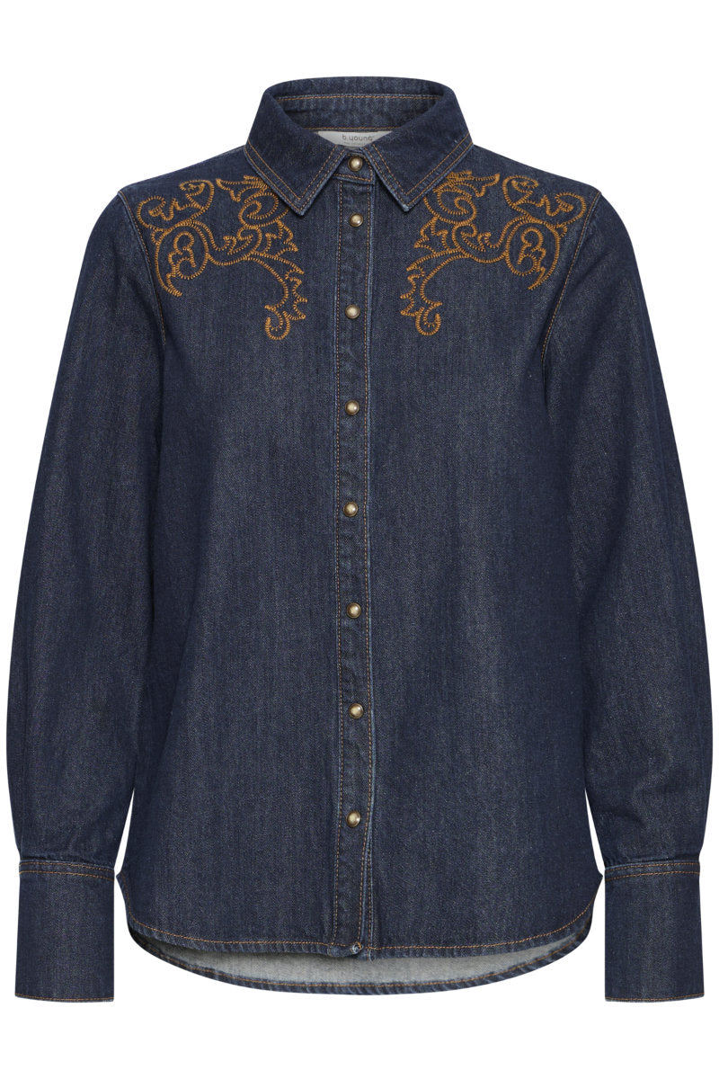 Katine shirt, dark denim