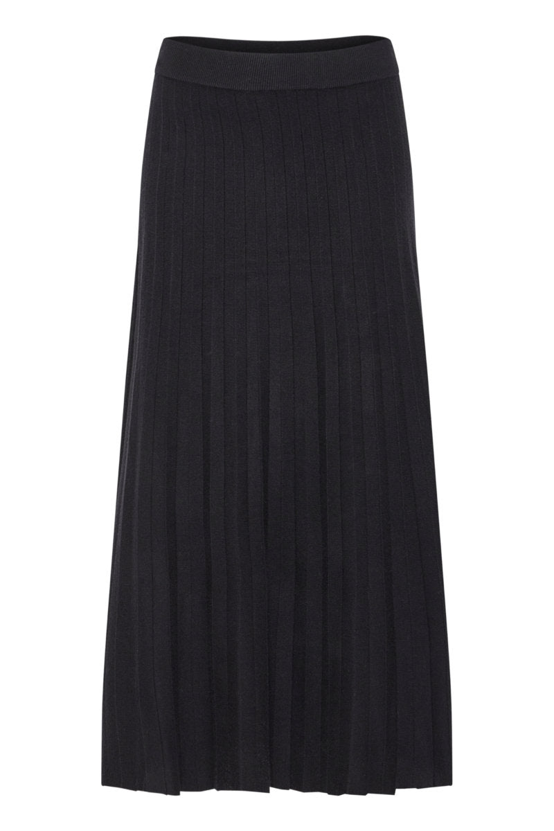 Marlin plissé skirt, black