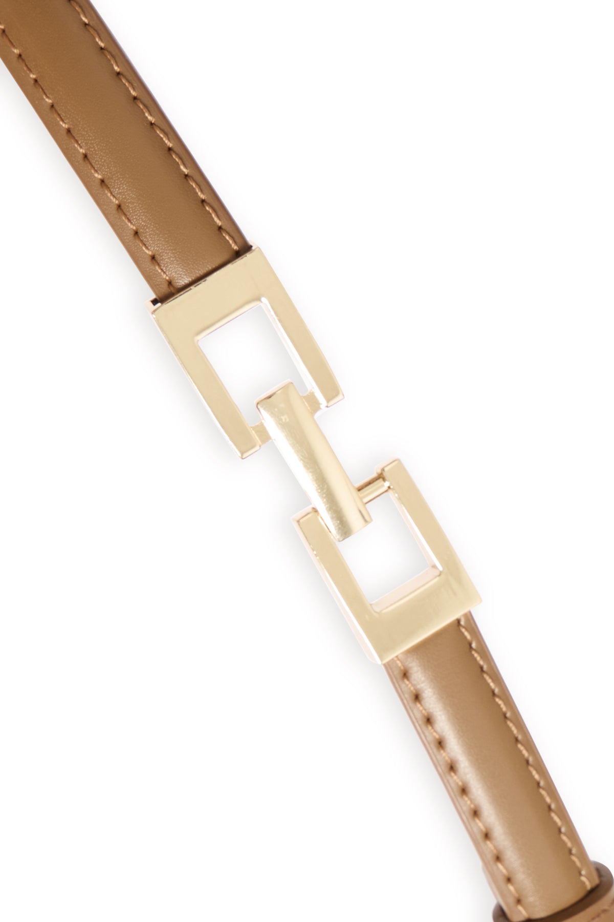 Vizana horsebit belt, toffee