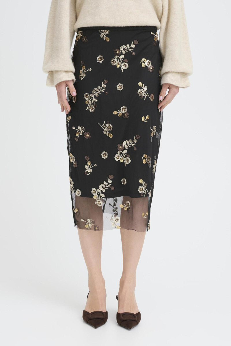 Renaz skirt, black