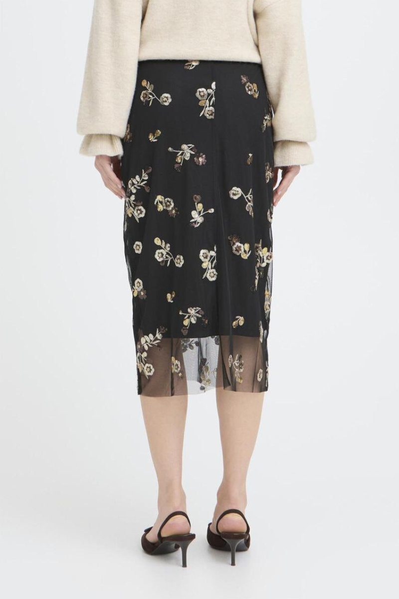 Renaz skirt, black