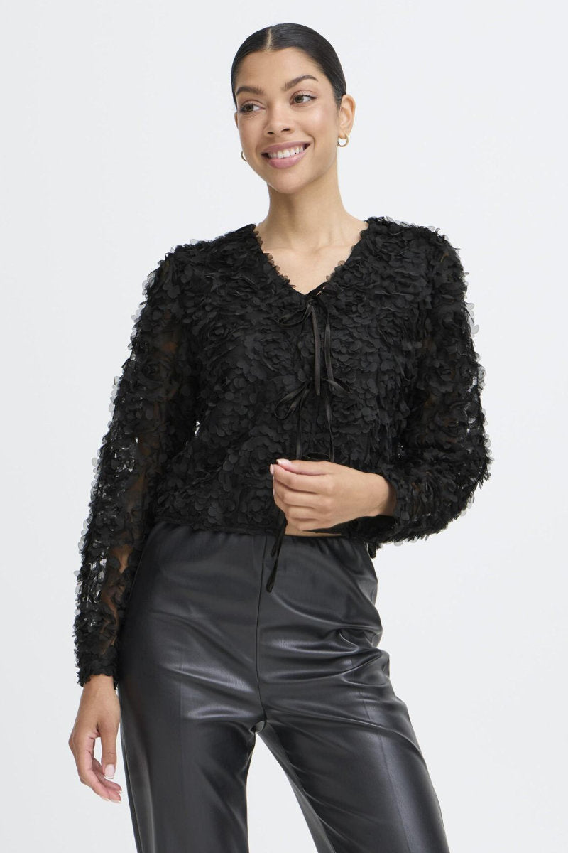 Rosalinda jacket, black