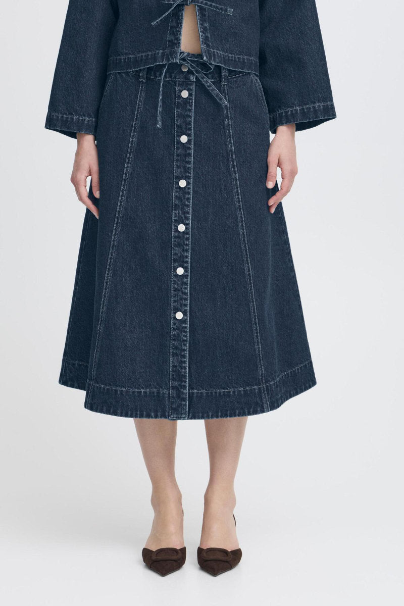 Lukan skirt, dark blue