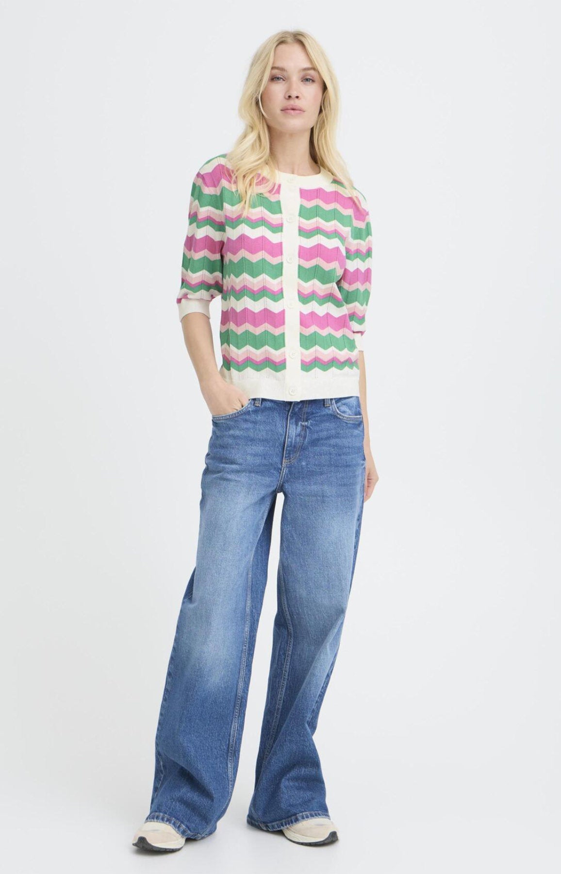 Morla cardigan, pink