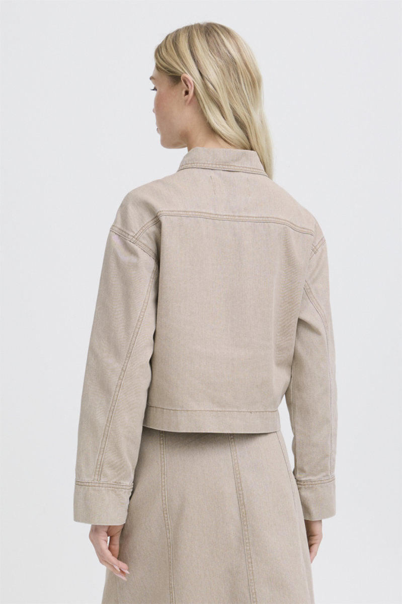 Lupina jacket, stone