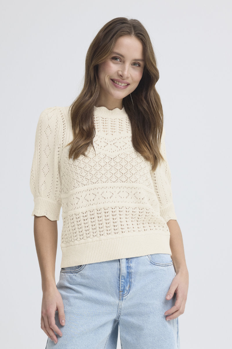 Najo jumper, ivory