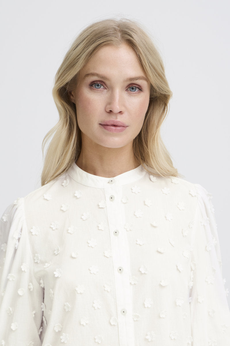 Isabeau shirt, soft white