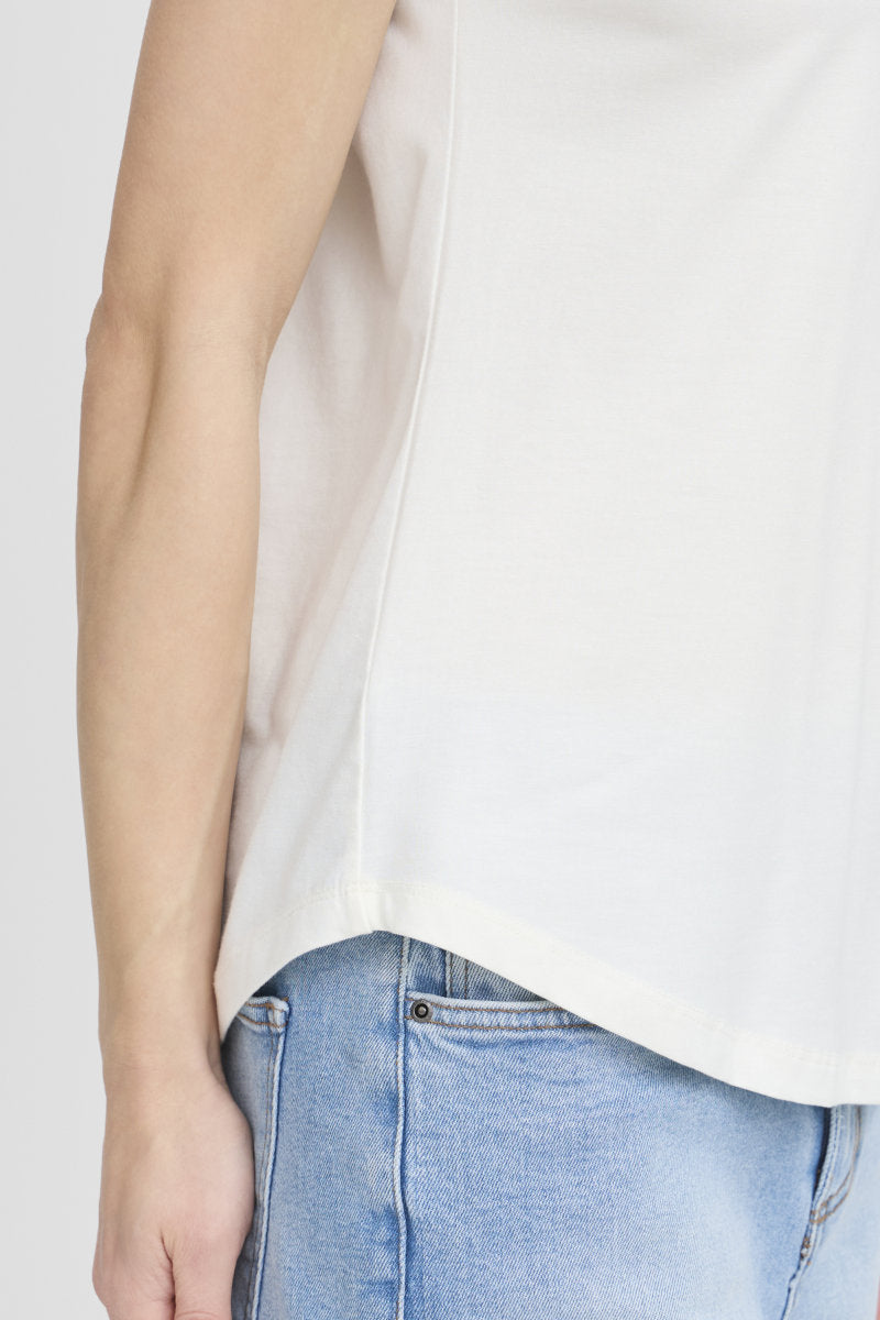 Pamila T shirt, ivory