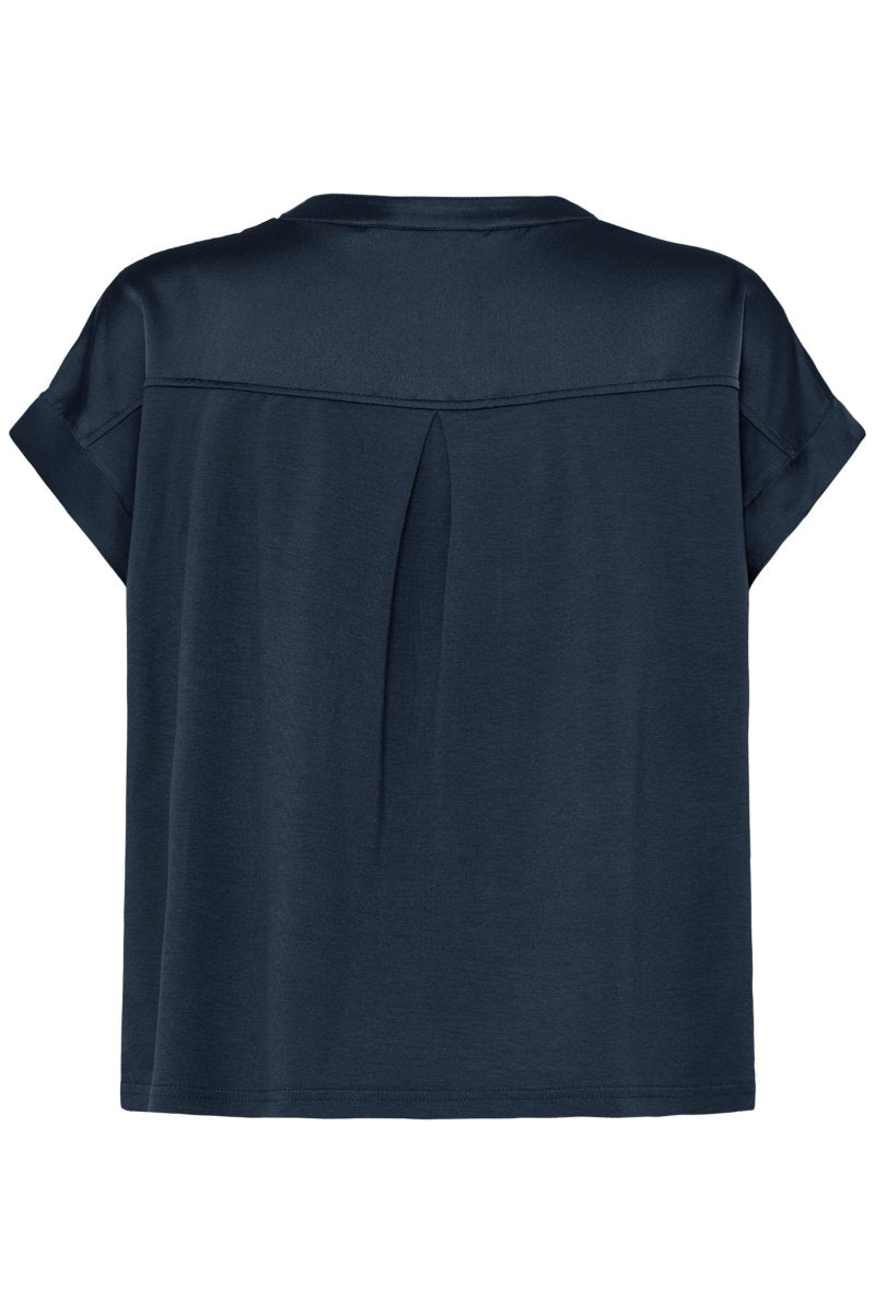 Selita top, sapphire
