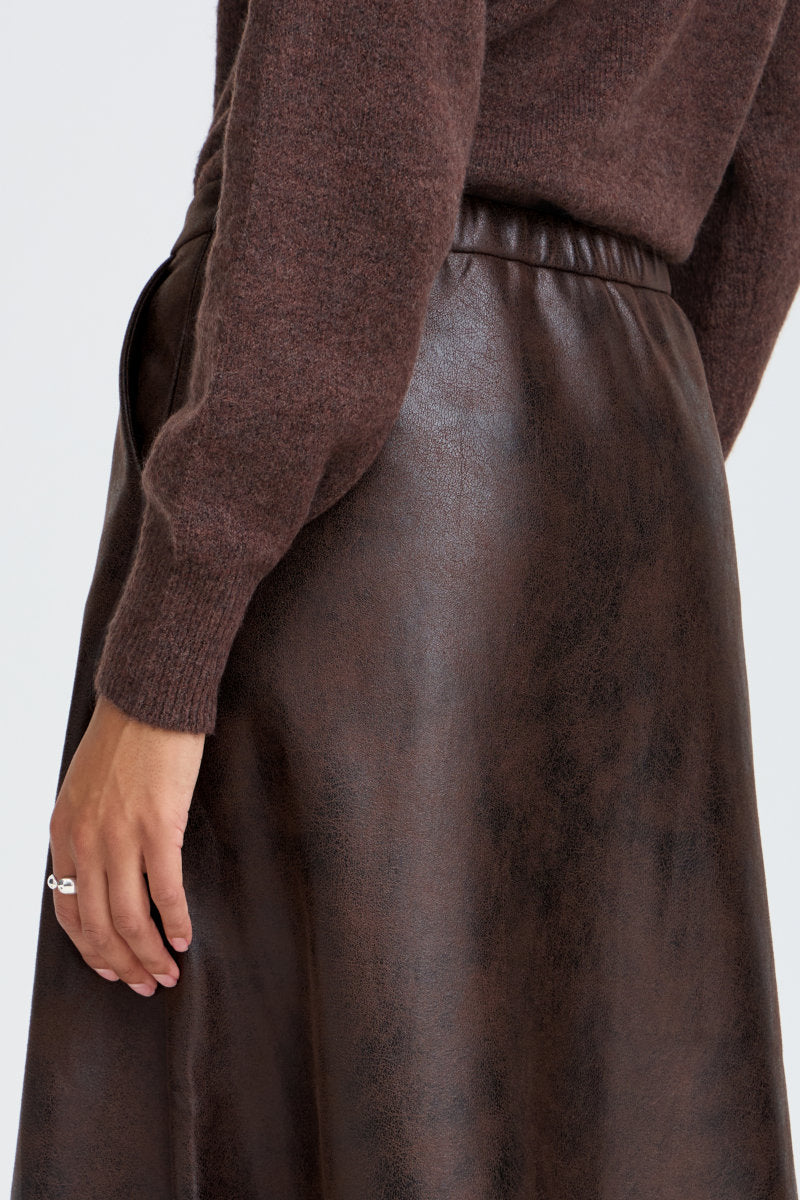 Dimian skirt, coffee