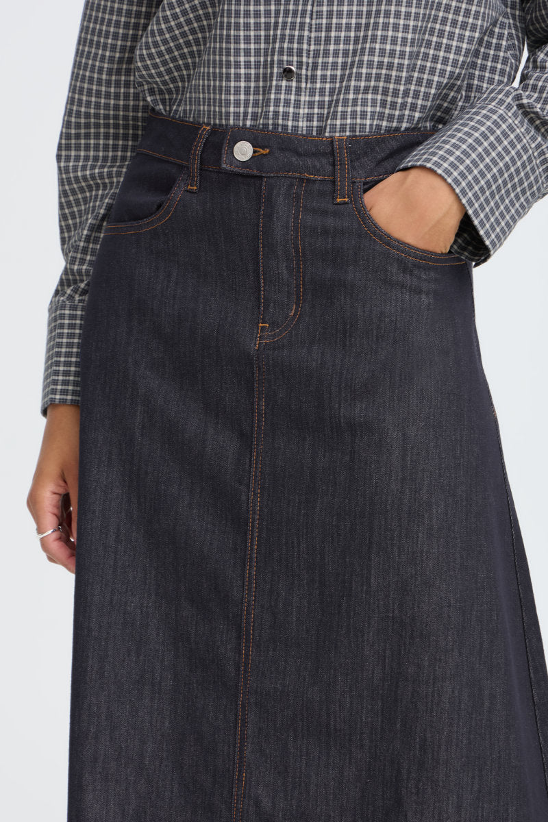 Kanea skirt, indigo