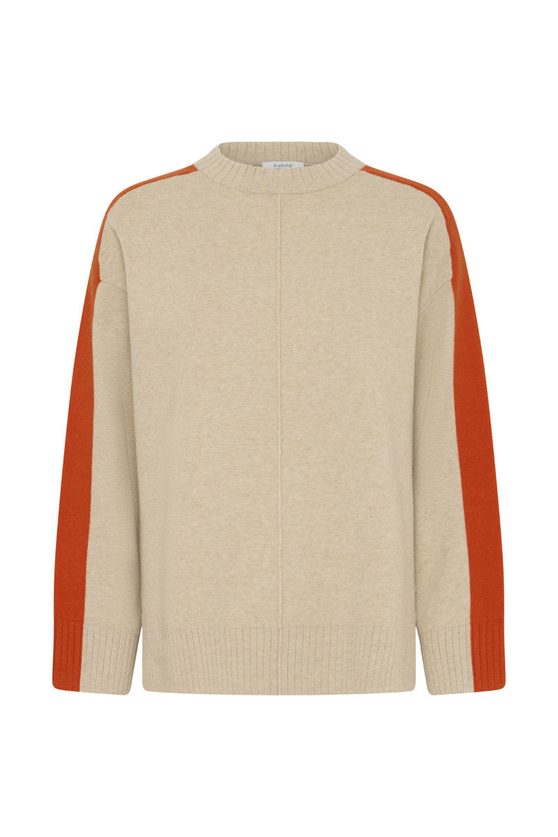 Otari jumper, stone orange