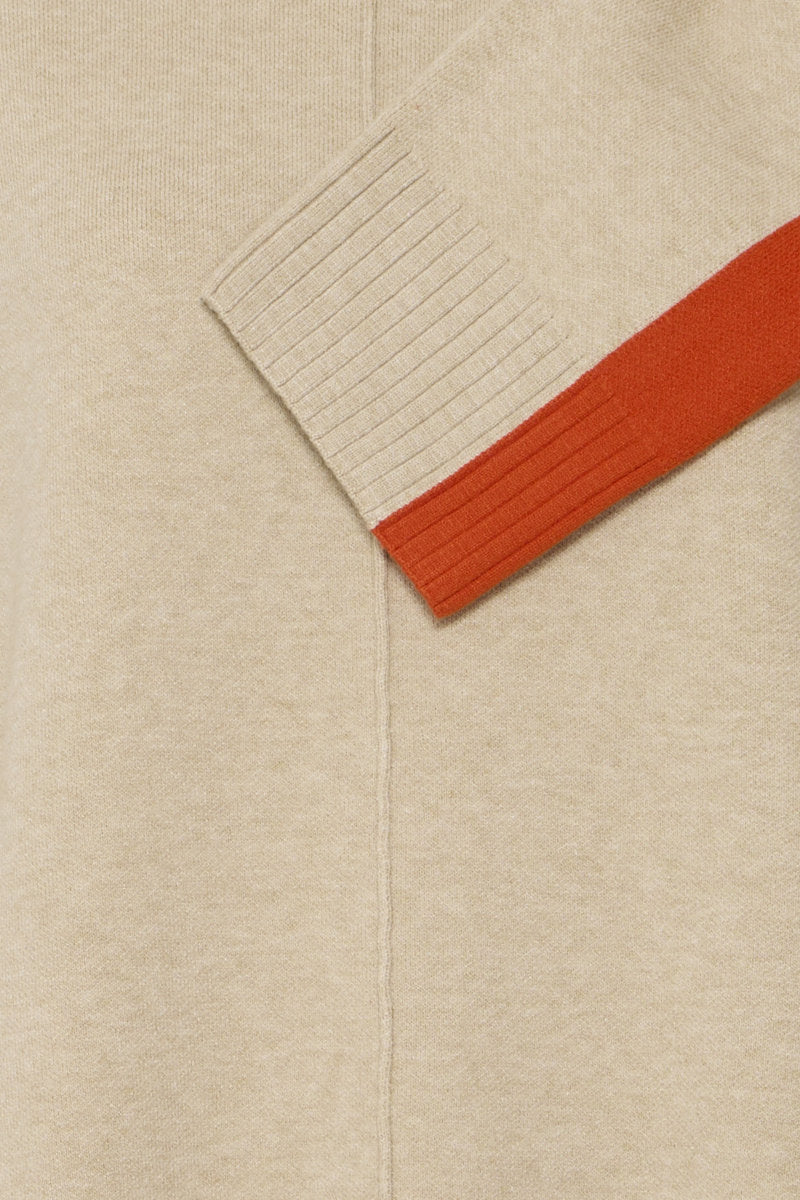Otari jumper, stone orange