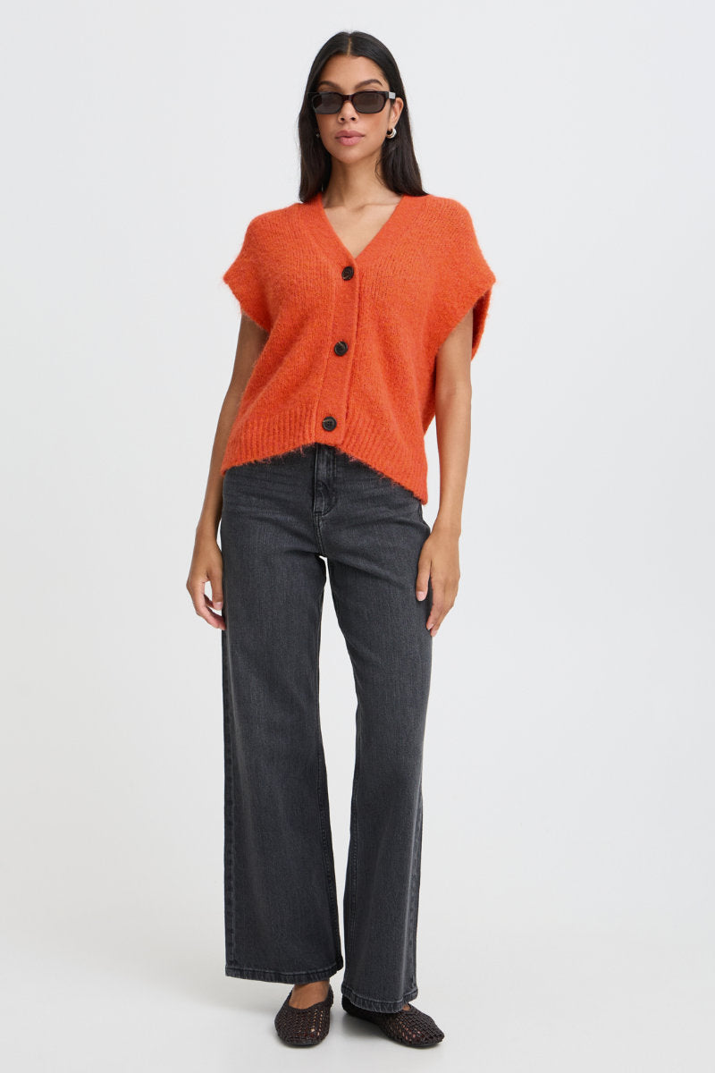 Millers waistcoat, pumpkin