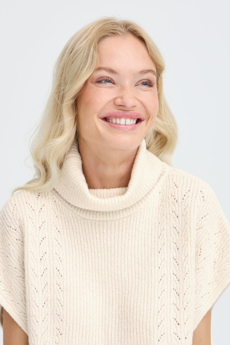 Vilko poncho, birch