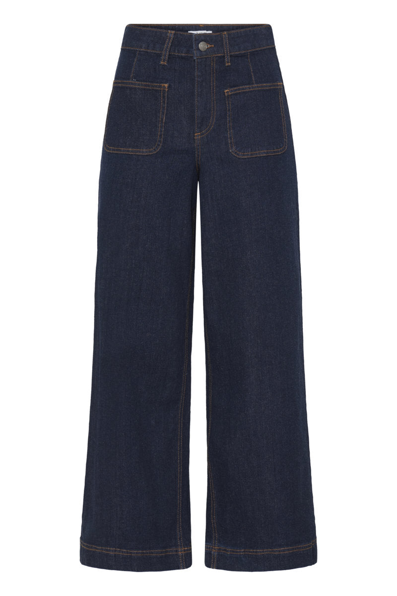 Komma wide jeans, indigo