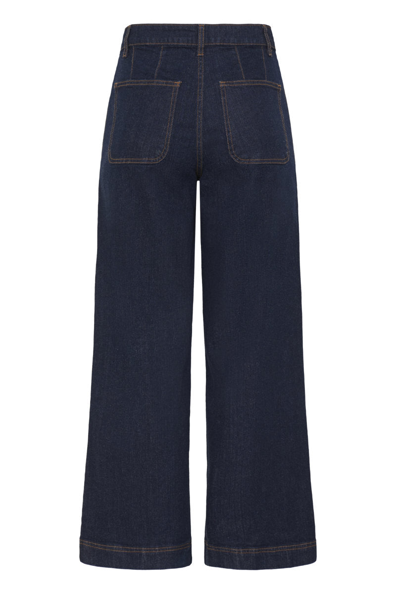 Komma wide jeans, indigo