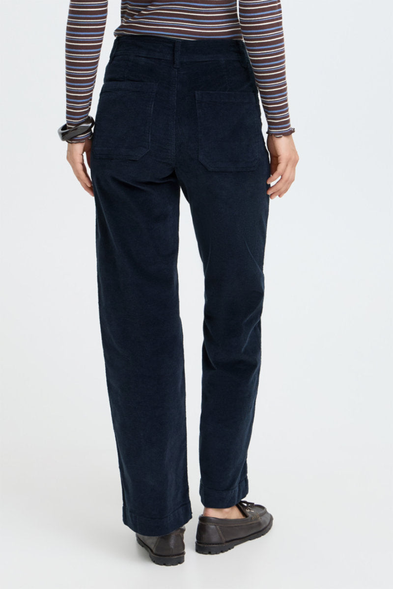 Dasik cord trousers, navy