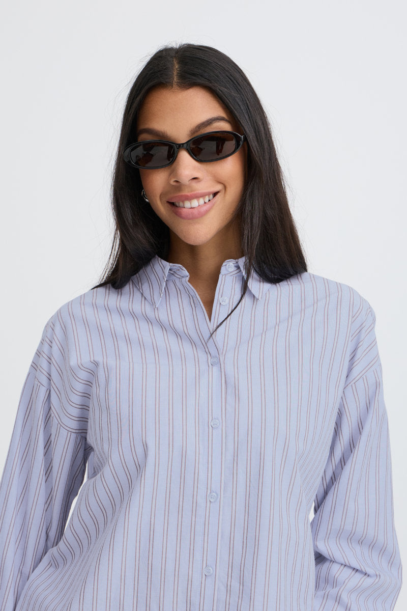 Hene shirt, chambray blue