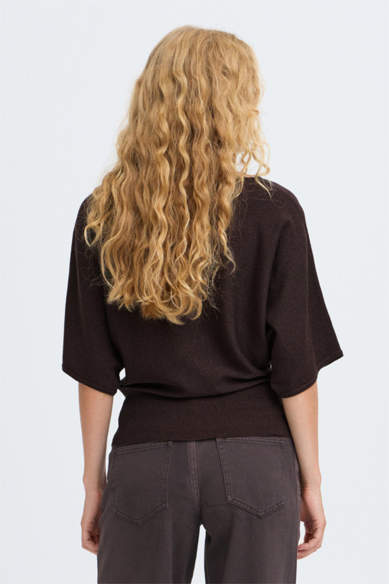 Mobbe batwing top, espresso