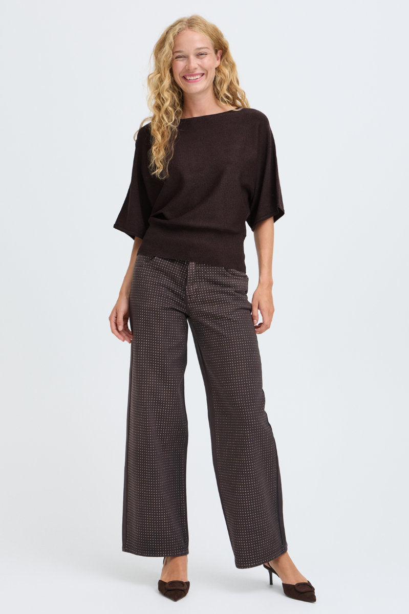 Mobbe batwing top, espresso