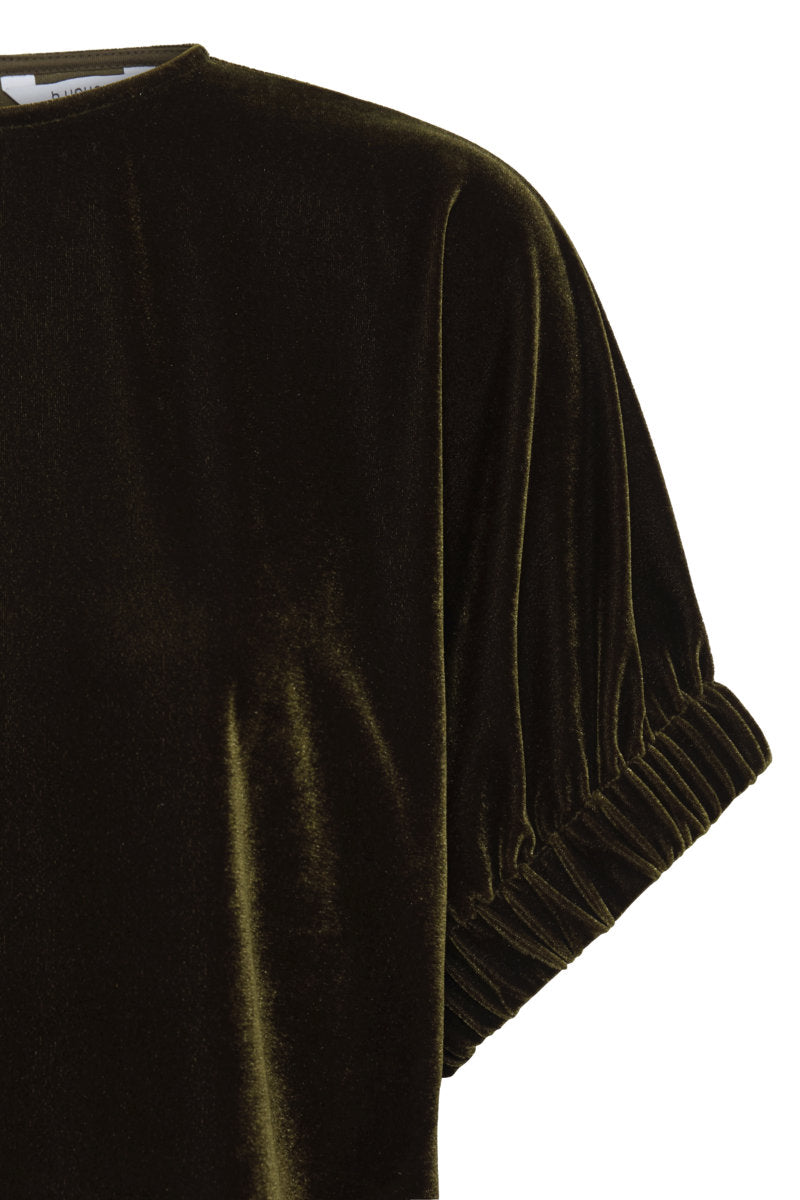 Perrin blouse, dark olive