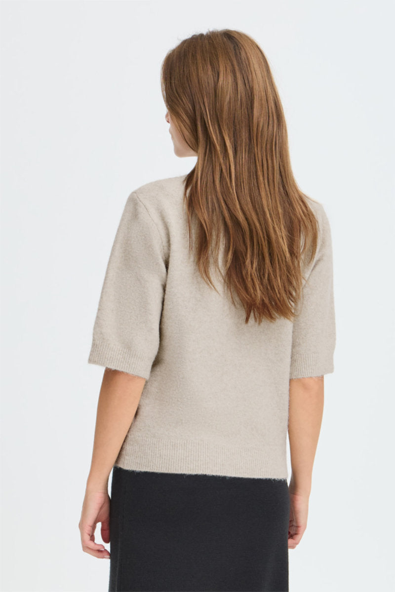 Omea crystal jumper, cream