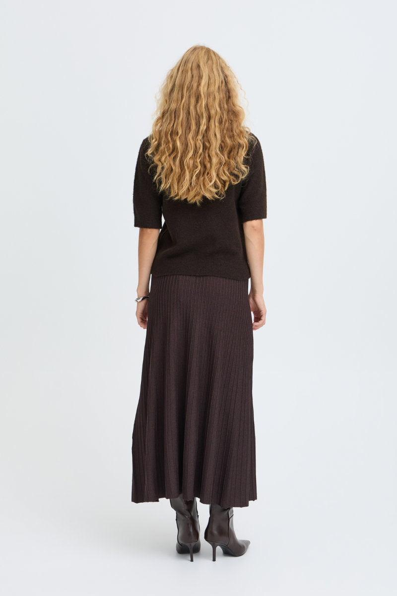 Omea crystal jumper, coffee