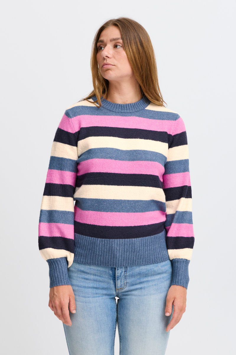 Heden stripe jumper, multi