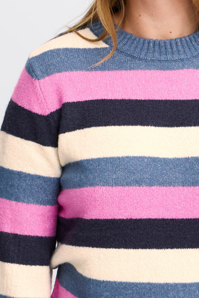 Heden stripe jumper, multi