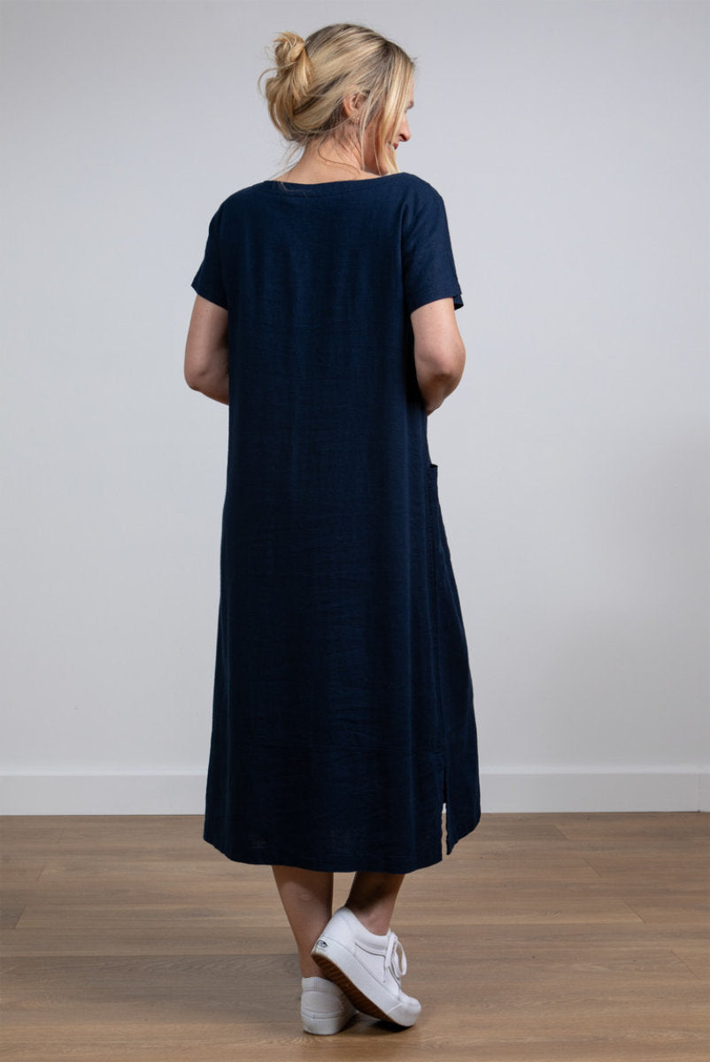 Summer breeze dress, navy