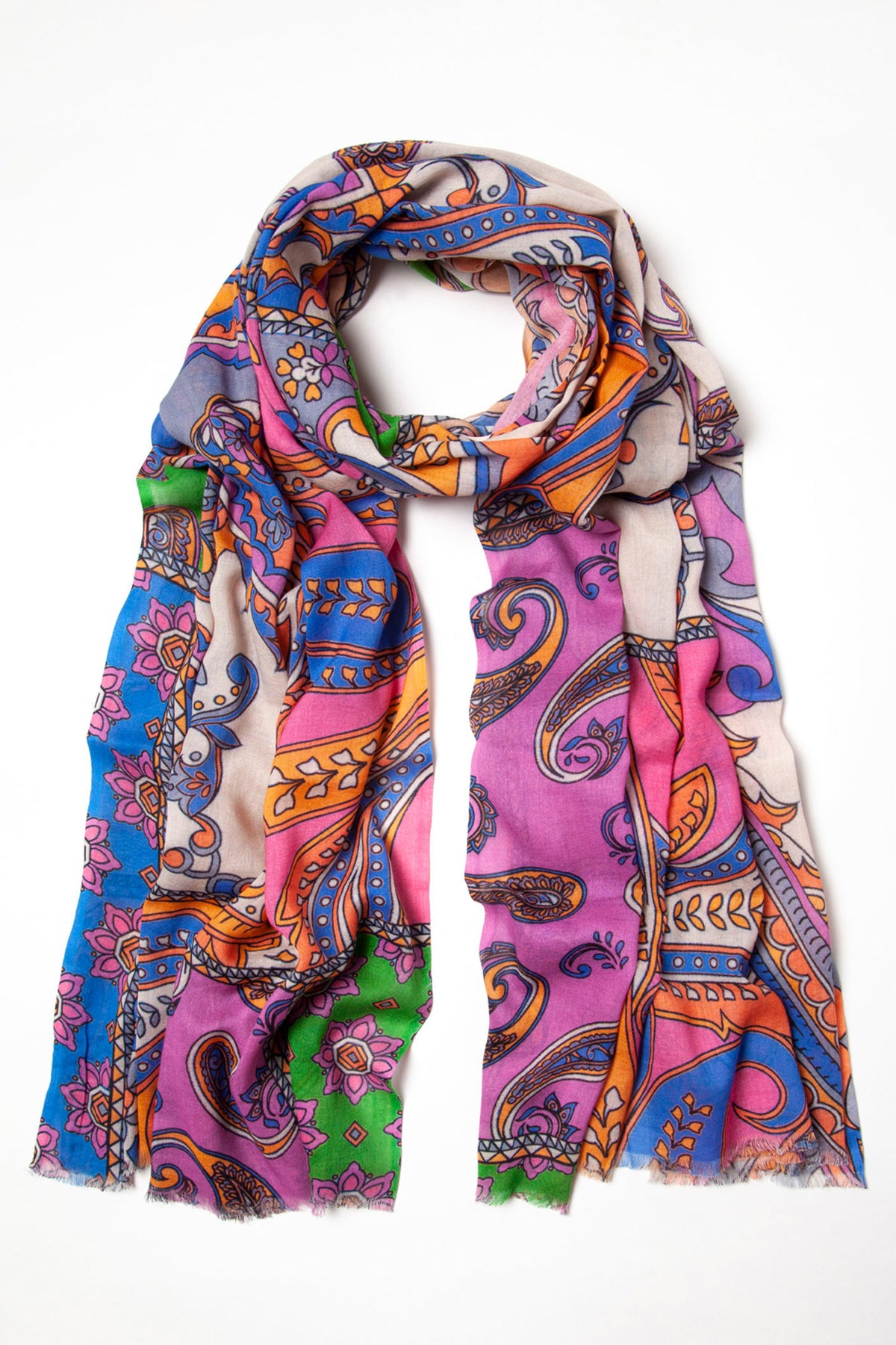 Ombre scarf, Multi