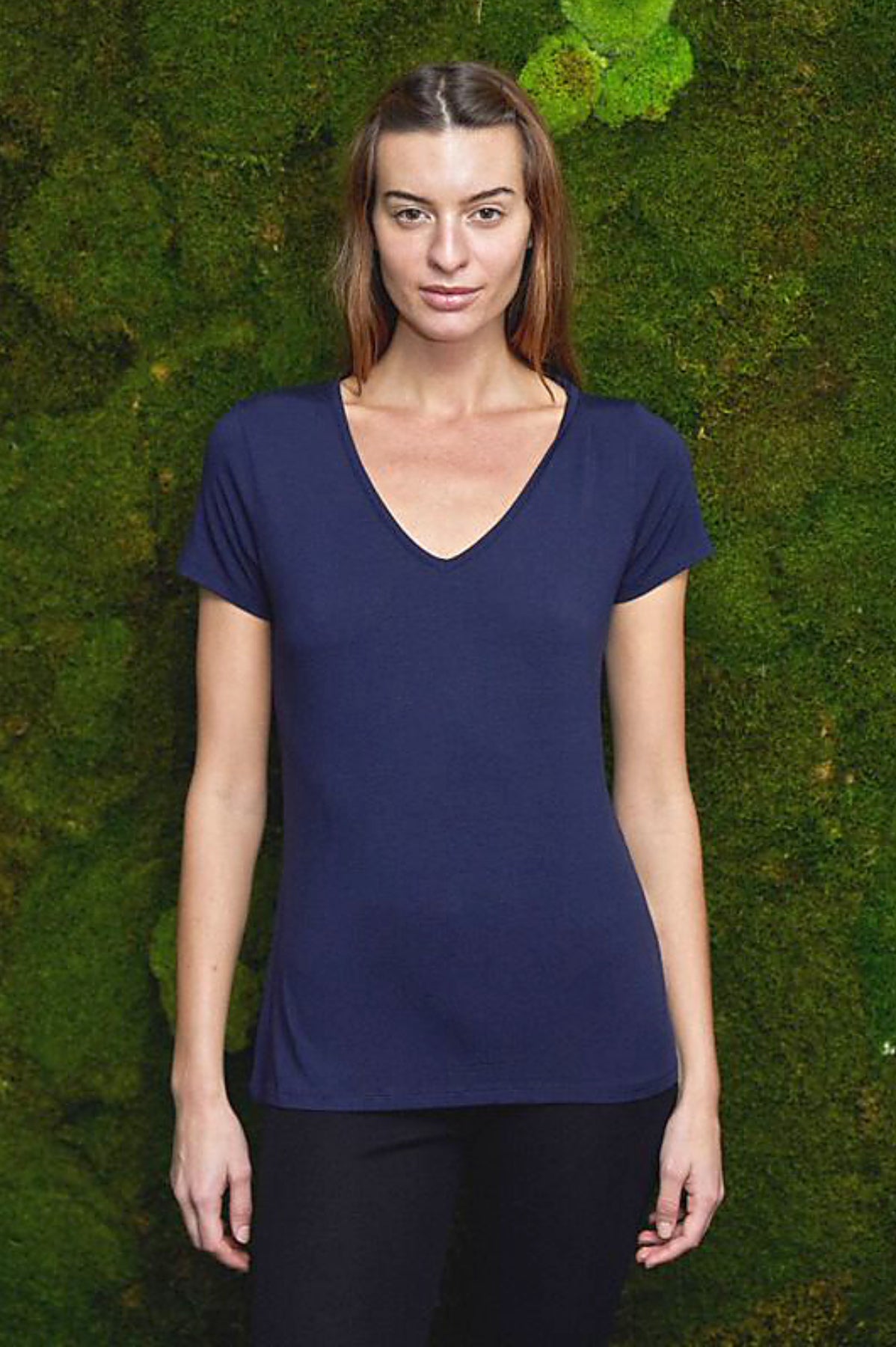 Queenie T shirt, navy