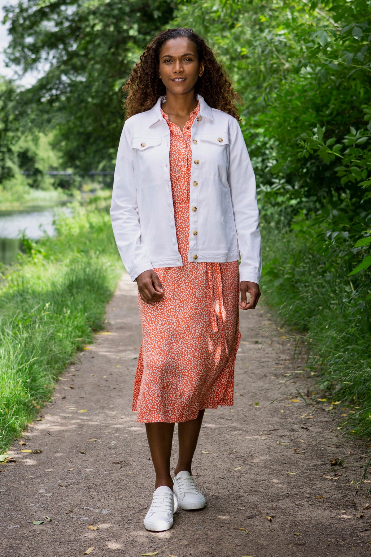 Watergate Bay jacket, white