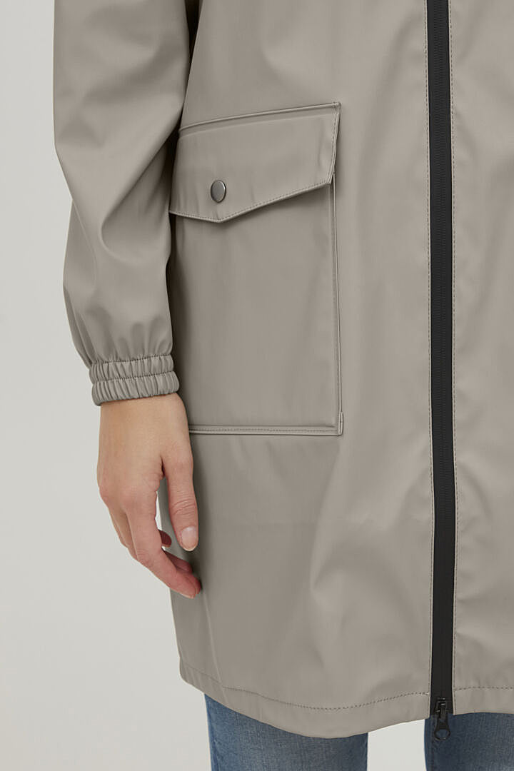 Avan raincoat, stone