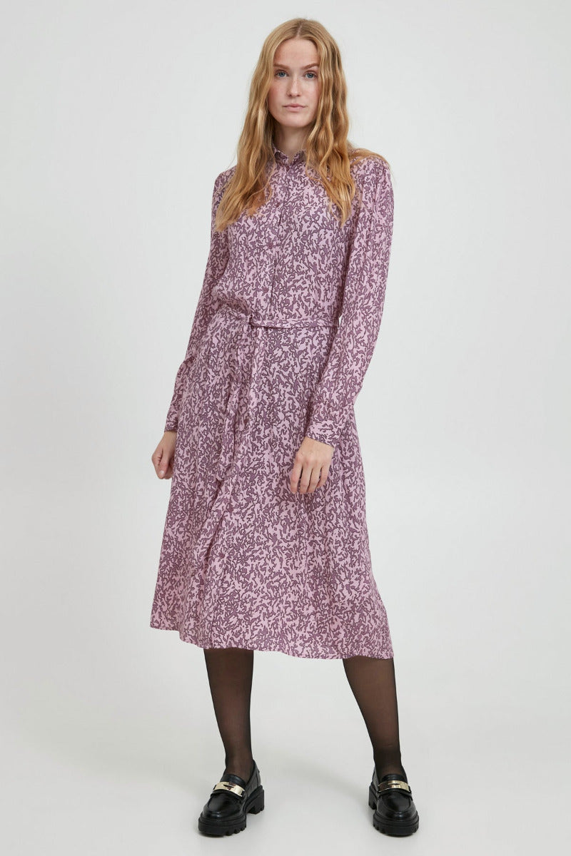 Flouri shirt dress, Lilac