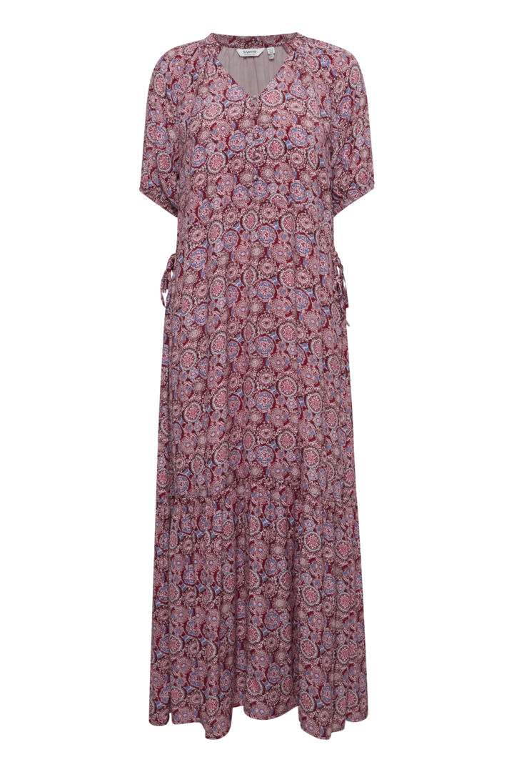 Iparis maxi dress, raspberry