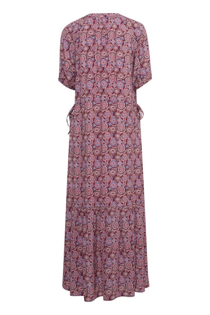 Iparis maxi dress, raspberry