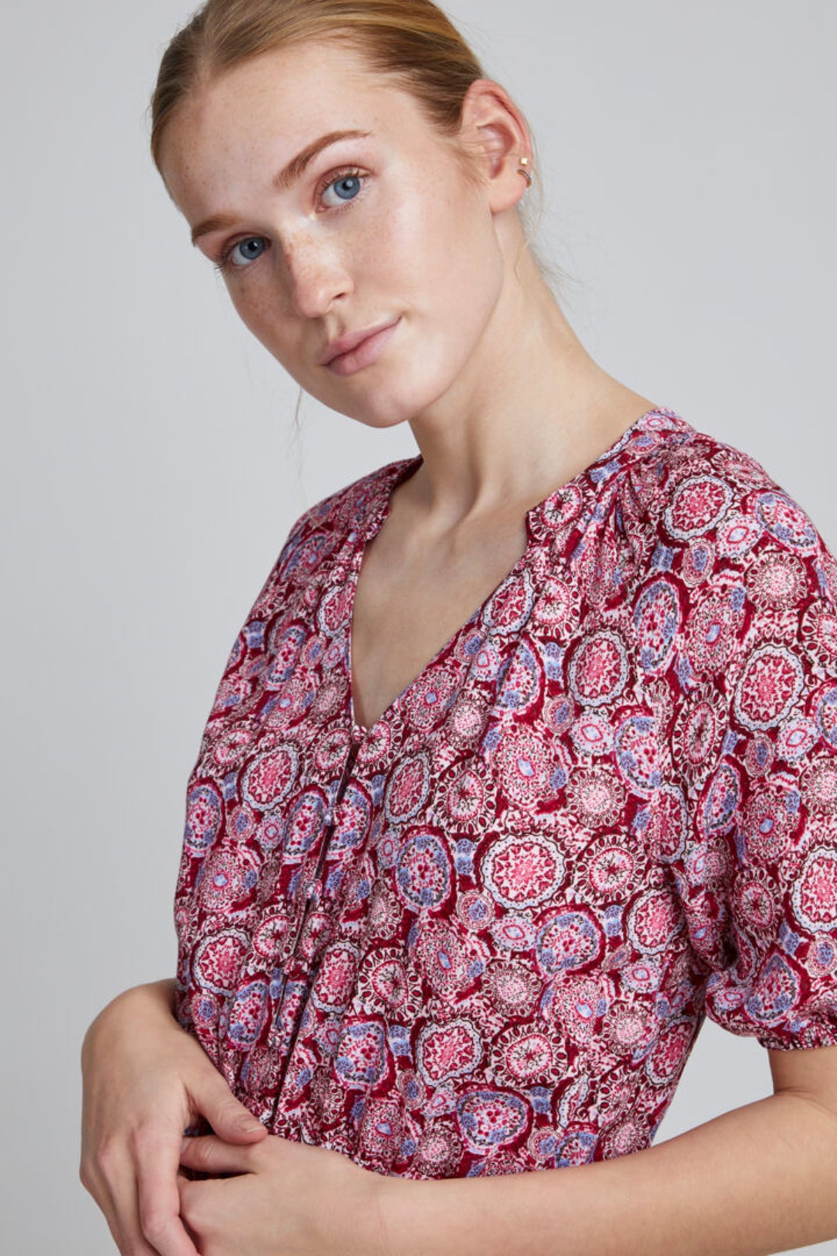 Iparis maxi dress, raspberry