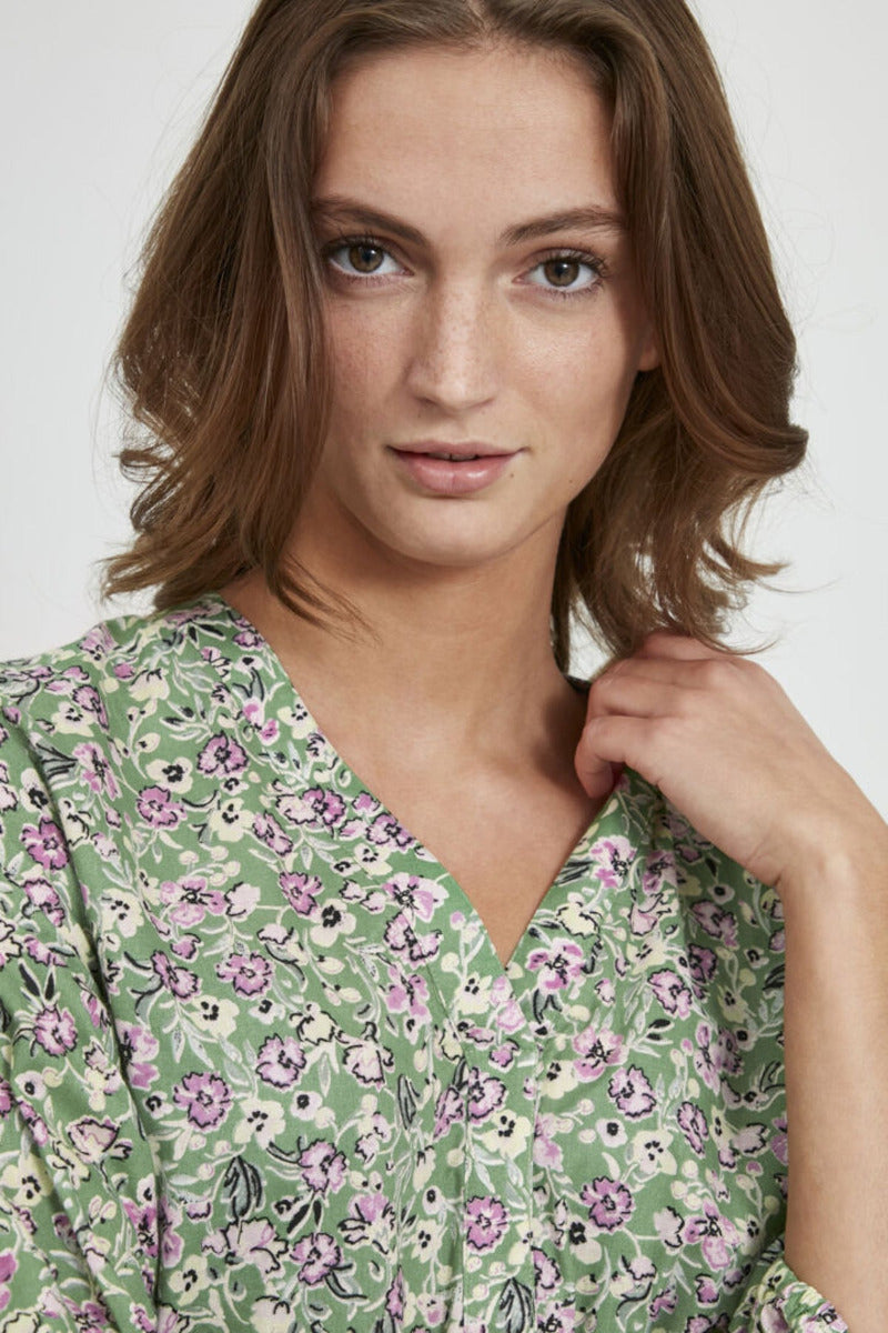 Hania blouse, green