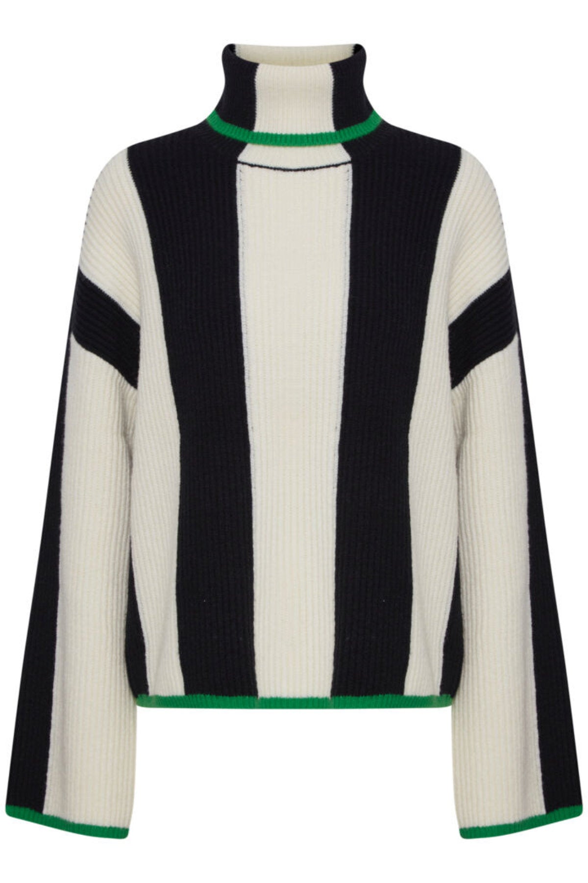 Devika roll neck jumper, birch