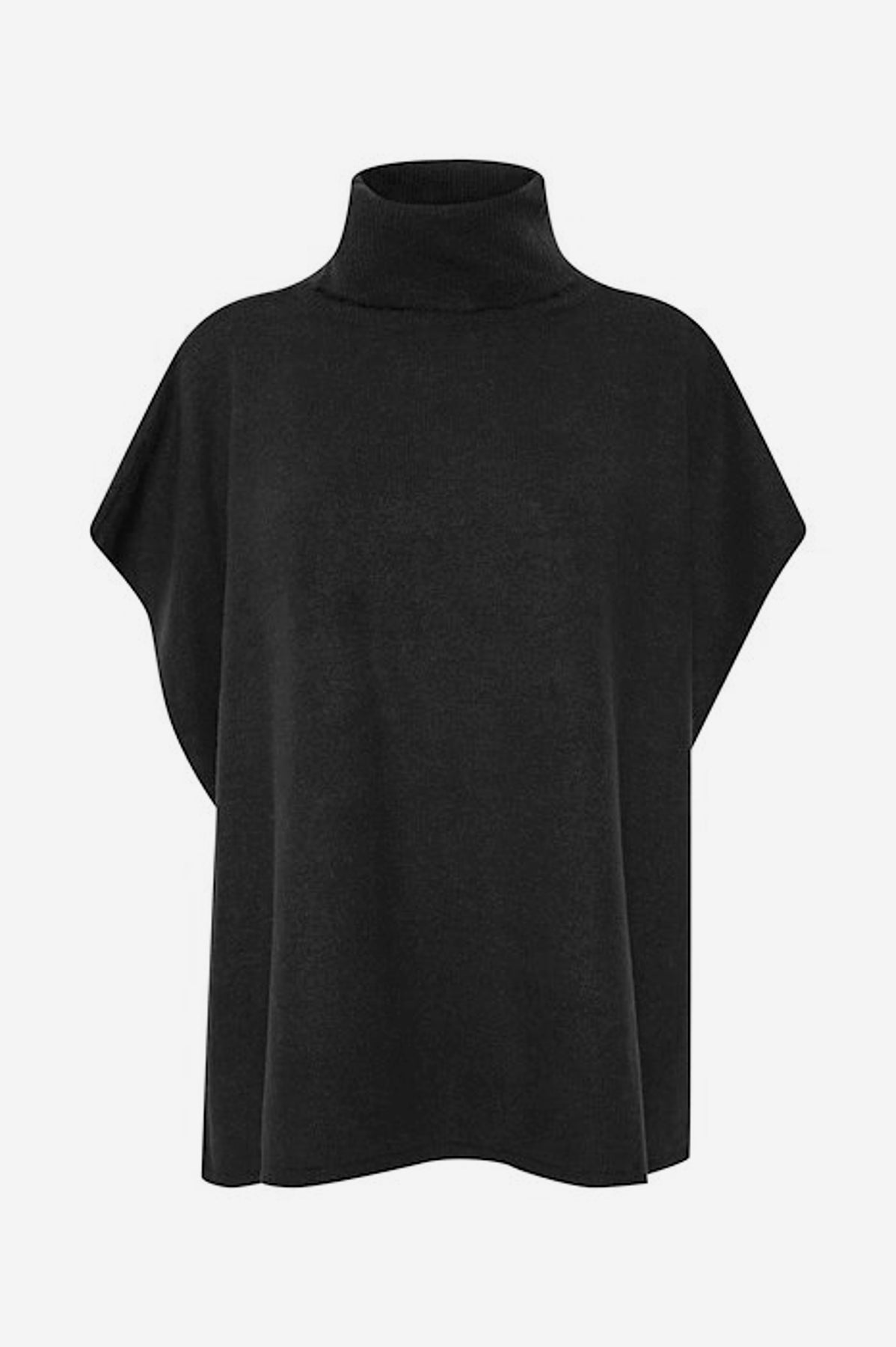 Vessa poncho, black