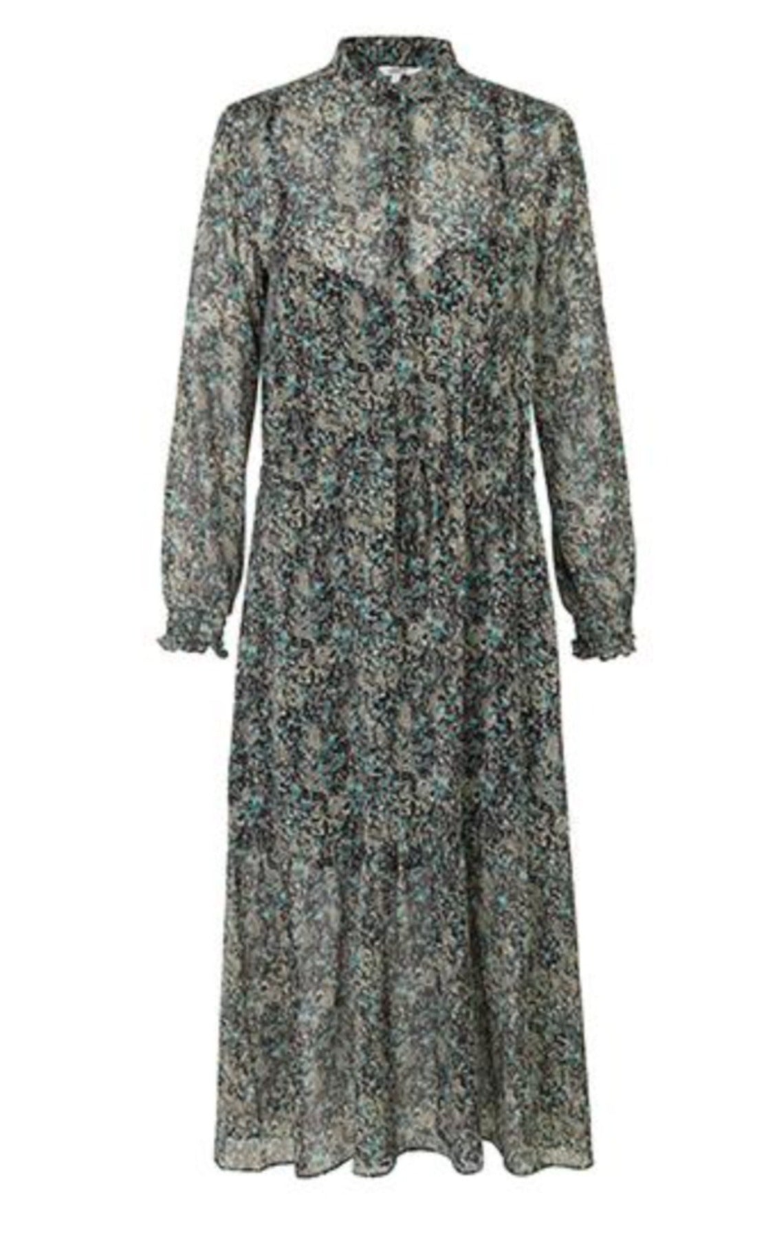 Diaz dress, charcoal