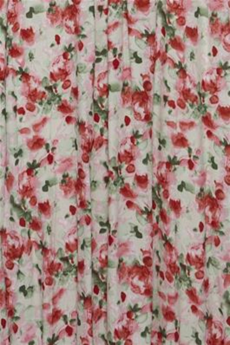 Hanja dress, raspberry