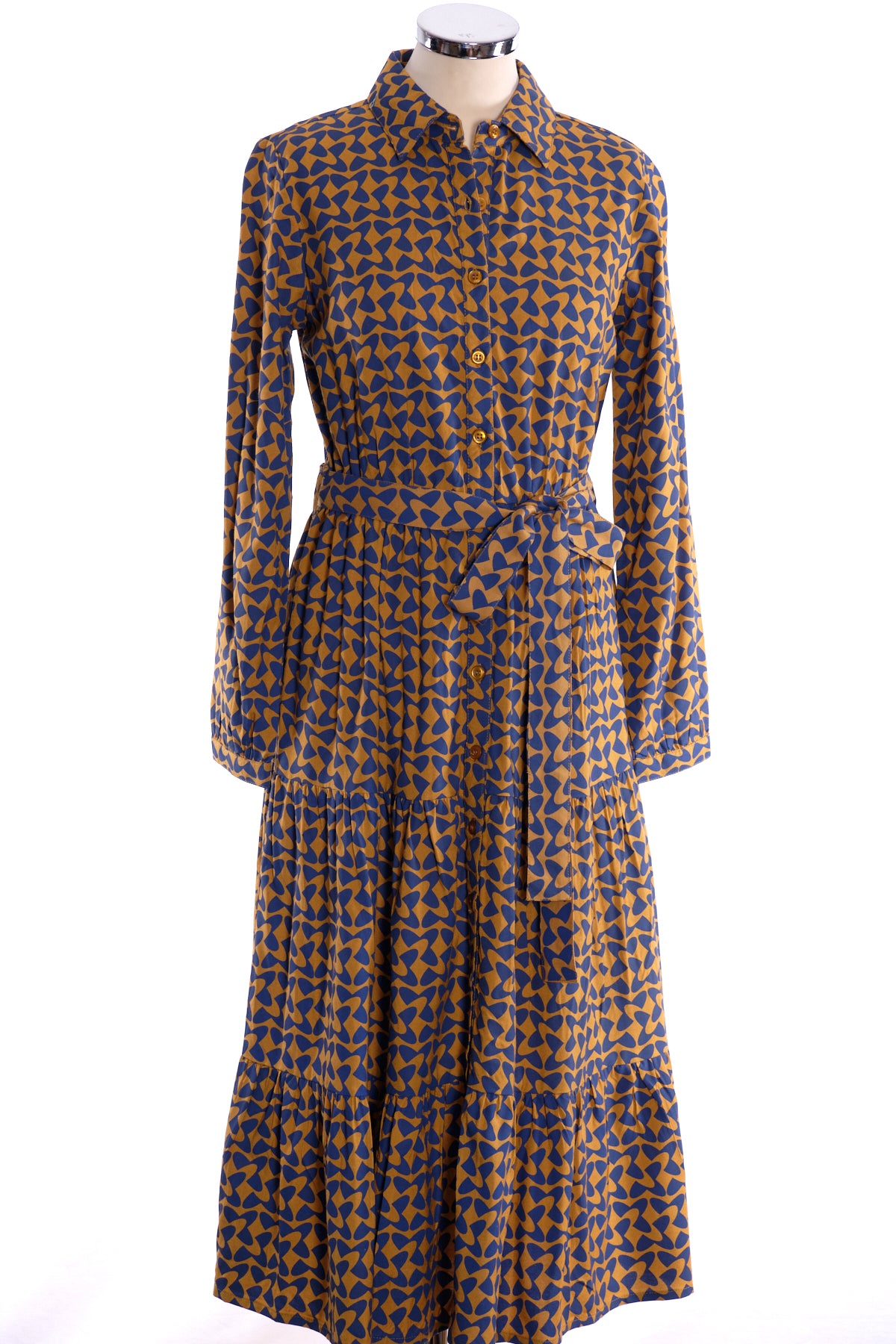 Bridgette dress, ochre